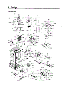 Fridge parts for Samsung Refrigerator RF23HCEDBSR/AA-10 from AppliancePartsPros.com