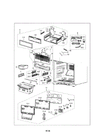 Freezer Parts parts for Samsung Refrigerator RF18HFENBSG/US-00 from AppliancePartsPros.com