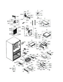 Refrigerator parts for Samsung Refrigerator RF31FMESBSR/AA-01 from AppliancePartsPros.com