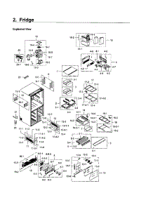 Fridge parts for Samsung Refrigerator RF24J9960S4/AA-04 from AppliancePartsPros.com