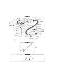 Hose Assy parts for Samsung Vacuum VC12F70PRJF/AA from AppliancePartsPros.com