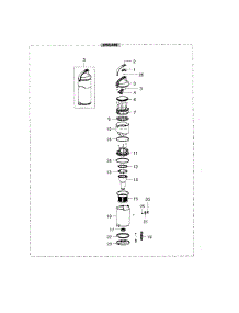 Cyclone parts for Samsung Vacuum VU12F70SHBC/AA-0000 from AppliancePartsPros.com