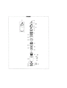 Cyclone parts for Samsung Vacuum VU12F70SHAF/AA-0000 from AppliancePartsPros.com