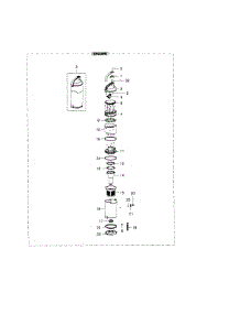 Cyclone parts for Samsung Vacuum VU12F40SBDD/AA from AppliancePartsPros.com