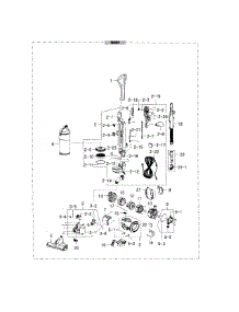 Body parts for Samsung Vacuum VU12F40SBDD/AA from AppliancePartsPros.com