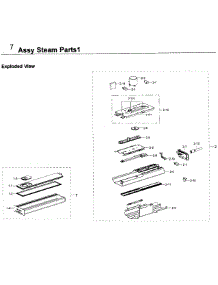 Steam Parts 1 parts for Samsung Wall Oven NV51K6650DS/AA-00 from AppliancePartsPros.com
