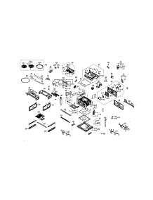 Main Asy parts for Samsung Wall Oven NQ70M6650DG/AA-00 from AppliancePartsPros.com