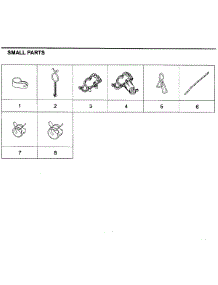 Holders parts for Samsung Washer WA456DRHDWR/AA-01 from AppliancePartsPros.com
