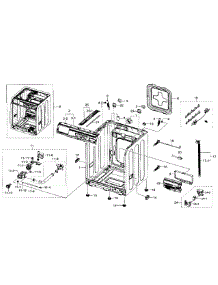 Frame & Cover Parts parts for Samsung Washer WF330ANB/XAA-00 from AppliancePartsPros.com
