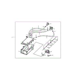 Drawer Housing parts for Samsung Washer WF511ABR/XAA-00 from AppliancePartsPros.com