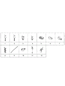Wire Holder parts for Samsung Washer WF350ANR/XAA-05 from AppliancePartsPros.com