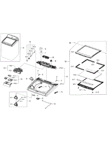 Cover-Top parts for Samsung Washer WA45H7200AP/A2-02 from AppliancePartsPros.com