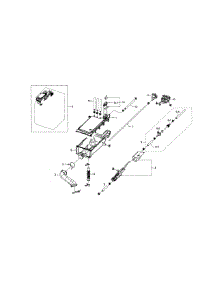 Housing-Drawer parts for Samsung Washer WF448AAE/XAA-01 from AppliancePartsPros.com