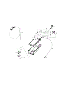 Housing-Drawer parts for Samsung Washer WF330ANB/XAA-04 from AppliancePartsPros.com