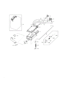 Housing Drawer parts for Samsung Washer WF461ABP/XAA-01 from AppliancePartsPros.com