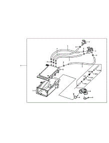 Drawer Housing parts for Samsung Washer WF511ABR/XAA-01 from AppliancePartsPros.com