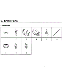 Small Parts parts for Samsung Washer WA40J3000AW/A2-12 from AppliancePartsPros.com