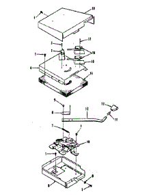 Power Lock Section parts for Kenmore Range 911.7898514 (9117898514, 911 7898514) from AppliancePartsPros.com