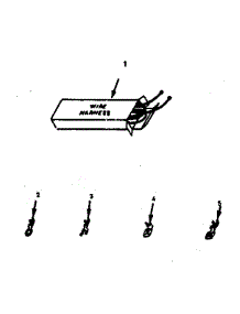 Wire Harnesses And Components parts for Kenmore Range 911.7898513 (9117898513, 911 7898513) from AppliancePartsPros.com