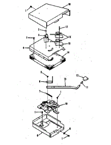 Power Lock Section parts for Kenmore Range 911.7898513 (9117898513, 911 7898513) from AppliancePartsPros.com