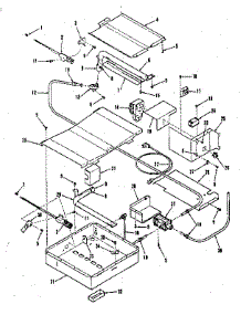 Broiler & Oven Burner Section parts for Kenmore Range 911.7898513 (9117898513, 911 7898513) from AppliancePartsPros.com