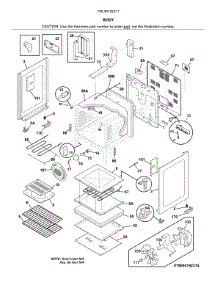 Body parts for Kenmore Range 790.94192317 (79094192317, 790 94192317) from AppliancePartsPros.com