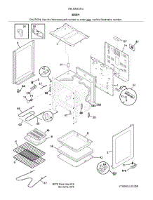 Body parts for Kenmore Range 790.93003314 (79093003314, 790 93003314) from AppliancePartsPros.com