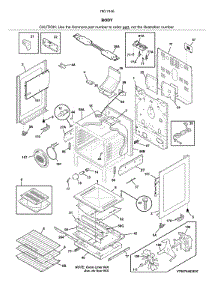 Body parts for Kenmore Range 790.74467810 (79074467810, 790 74467810) from AppliancePartsPros.com
