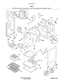 Body parts for Kenmore Range 790.94172314 (79094172314, 790 94172314) from AppliancePartsPros.com