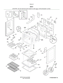 Body parts for Kenmore Range 790.94172315 (79094172315, 790 94172315) from AppliancePartsPros.com