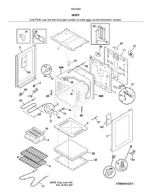 Body parts for Kenmore Range 790.92569810 (79092569810, 790 92569810) from AppliancePartsPros.com