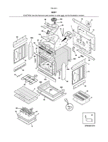 Body parts for Kenmore Range 790.42519315 (79042519315, 790 42519315) from AppliancePartsPros.com