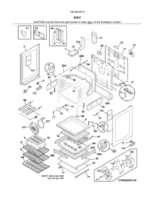 Body parts for Kenmore Range 790.94249313 (79094249313, 790 94249313) from AppliancePartsPros.com