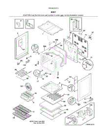 Body parts for Kenmore Range 790.94153311 (79094153311, 790 94153311) from AppliancePartsPros.com