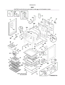 Body parts for Kenmore Range 790.94243315 (79094243315, 790 94243315) from AppliancePartsPros.com