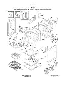 Body parts for Kenmore Range 790.94179314 (79094179314, 790 94179314) from AppliancePartsPros.com