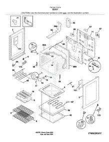 Body parts for Kenmore Range 790.94173314 (79094173314, 790 94173314) from AppliancePartsPros.com