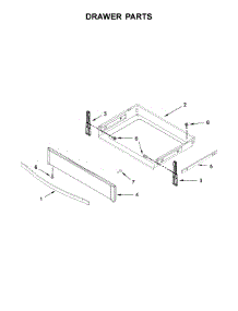 Drawer Parts parts for Kenmore Range 664.C95123610 (664C95123610, 664 C95123610) from AppliancePartsPros.com