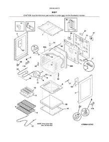 Body parts for Kenmore Range 790.94149313 (79094149313, 790 94149313) from AppliancePartsPros.com