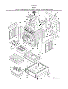 Body parts for Kenmore Range 790.42533316 (79042533316, 790 42533316) from AppliancePartsPros.com