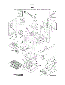 Body parts for Kenmore Range 790.74239314 (79074239314, 790 74239314) from AppliancePartsPros.com