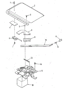 Power Lock Section parts for Kenmore Range 911.9389180 (9119389180, 911 9389180) from AppliancePartsPros.com