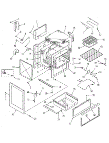 Body Section parts for Kenmore Range 911.9389180 (9119389180, 911 9389180) from AppliancePartsPros.com