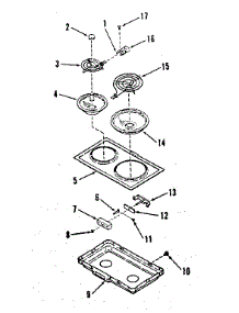 Optional Electric Coil Module Kit 4998520 & 4998620 parts for Kenmore Range 911.9698810 (9119698810, 911 9698810) from AppliancePartsPros.com
