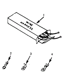 Wire Harnesses And Components parts for Kenmore Range 911.6408710 (9116408710, 911 6408710) from AppliancePartsPros.com