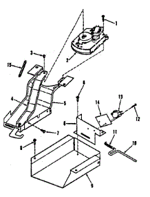 Power Lock Section parts for Kenmore Range 911.4558812 (9114558812, 911 4558812) from AppliancePartsPros.com
