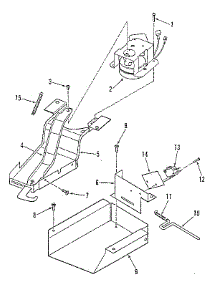 Power Lock Section parts for Kenmore Range 911.4558813 (9114558813, 911 4558813) from AppliancePartsPros.com
