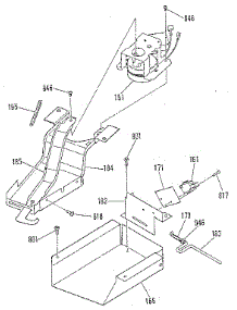 Door Lock Section parts for Kenmore Range 911.455881B (911455881B, 911 455881B) from AppliancePartsPros.com