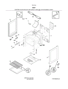 Body parts for Kenmore Range 790.73432314 (79073432314, 790 73432314) from AppliancePartsPros.com