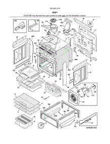 Body parts for Kenmore Range 790.32613319 (79032613319, 790 32613319) from AppliancePartsPros.com